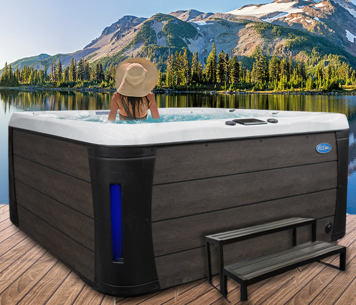 Calspas hot tub being used in a family setting - hot tubs spas for sale South San Francisco